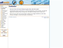 Tablet Screenshot of demo.allweb.se