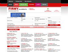Tablet Screenshot of firmy.allweb.pl