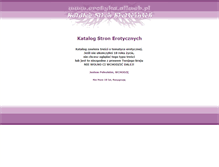 Tablet Screenshot of erotyka.allweb.pl